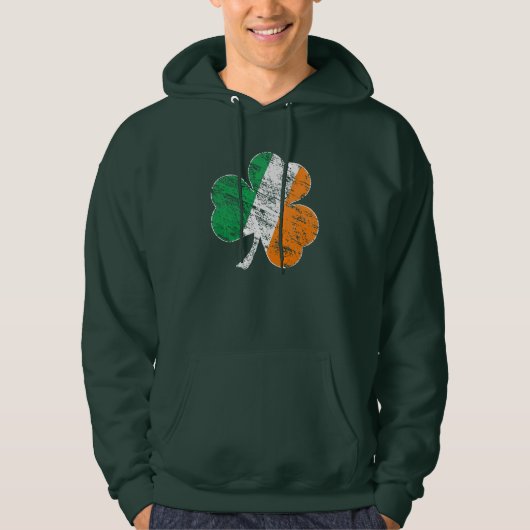  vlag Shamrock Hoodie (Voorkant)