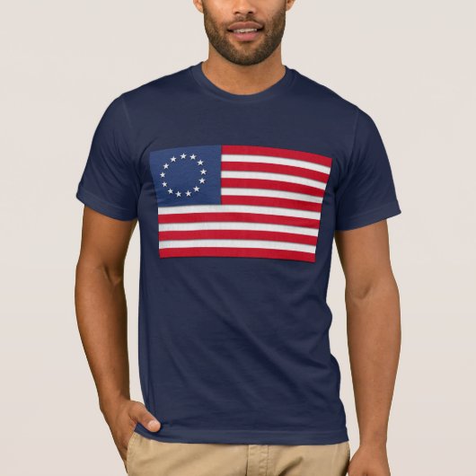 Vlag Shirt "Betsy Ross" (Voorkant)