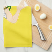 vlag Sicilië (Italië) Theedoek (Quarter Fold)