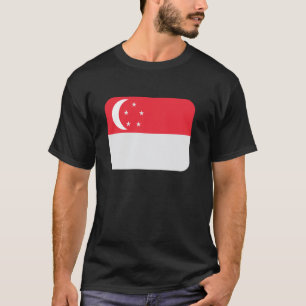 Vlag Singapore T-shirt