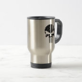 Vlag SKULL Head Correctionaris Reisbeker (Voorkant rechts)