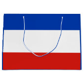 Vlag Sleeswijk-Holstein Grote Gift Bag Groot Cadeauzakje (Voorkant)