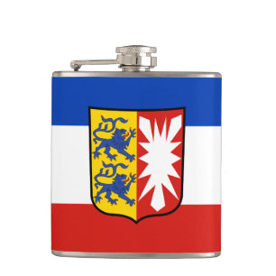 Vlag Sleeswijk-Holstein Heupfles