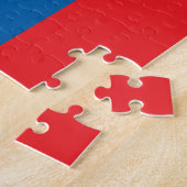 Vlag Slovenië Fotopuzzle Legpuzzel (Zijkant)