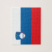 Vlag Slovenië Fotopuzzle Legpuzzel (Verticaal)