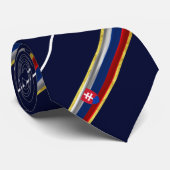 vlag Slowaakse strepen Stropdas (Opgerold)
