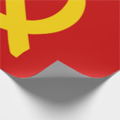 Vlag Sovjet-Unie Cadeaupapier (Hoek)