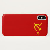Vlag Sovjet-Unie Case-Mate iPhone Case (Achterkant (horizontaal))