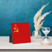 Vlag Sovjet-Unie Fotoplaat (Insitu)