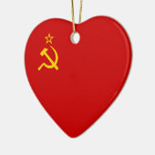 Vlag Sovjet-Unie Keramisch Ornament (Links)