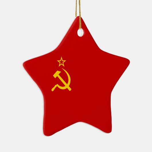 Vlag Sovjet-Unie Keramisch Ornament (Rechts)