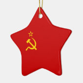 Vlag Sovjet-Unie Keramisch Ornament (Links)