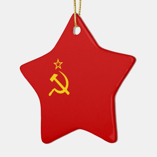 Vlag Sovjet-Unie Keramisch Ornament (Links)