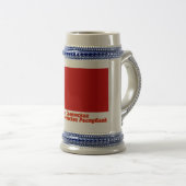 Vlag Sovjet-Unie met volledige naam Bierpul (Voorkant rechts)