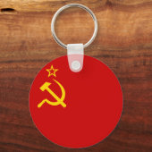 Vlag Sovjet-Unie Sleutelhanger (Voorkant)