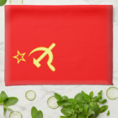 Vlag Sovjet-Unie Theedoek (Gevouwen)