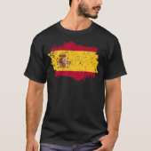 Vlag Spanje T-shirt (Voorkant)