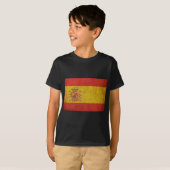  vlag Spanje T-shirt (Voorkant volledig)