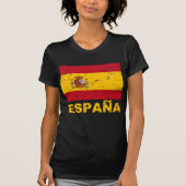  vlag Spanje T-shirt (Voorkant)