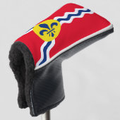 Vlag St. Louis Golfheadcover (3/4 voorkant)