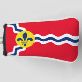 Vlag St. Louis Golfheadcover (Voorkant)