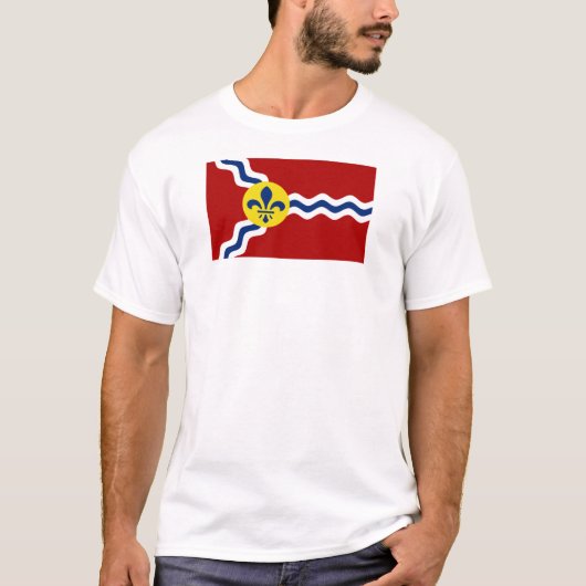 Vlag St. Louis T-shirt (Voorkant)