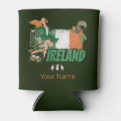 vlag St. Patrick's Day Retro Blikjeskoeler (Voorkant)