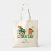 vlag St. Patrick's Day Retro Tote Bag (Achterkant)