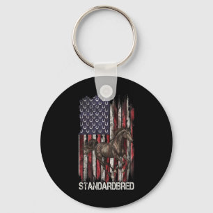  Vlag Standardbred Horse Lover1 Sleutelhanger