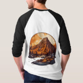 Vlag Steen (s) T-shirt (Achterkant)