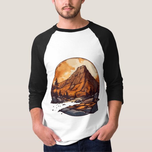 Vlag Steen (s) T-shirt (Voorkant)