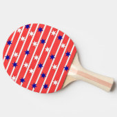 Vlag sterren Ping Pong Paddle Tafeltennisbatje (Zijkant)