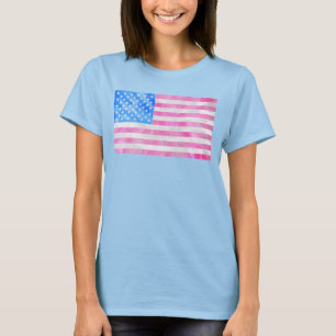 Vlag Stropdas-Dye van de Verenigde Staten T-shirt