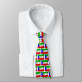 Vlag stropdas Equatoriaal-Guinea (Gebonden)