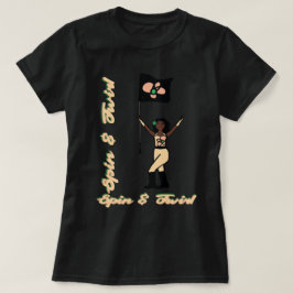 Vlag T-shirt Perzik Bloem
