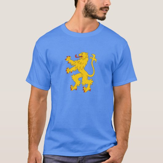 Vlag T-shirt van het appartement (Voorkant)