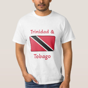Vlag T-Shirt van Trinidad en Tobago