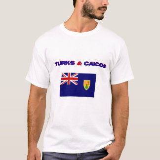 Vlag T-Shirt van Turks en Caicos
