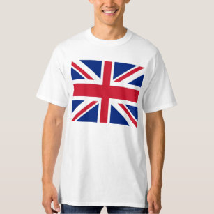 Vlag T-shirt voor de vlag van het Verenigd Koninkr