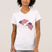 Vlag T-Shirt voor vrouwen (Voorkant)