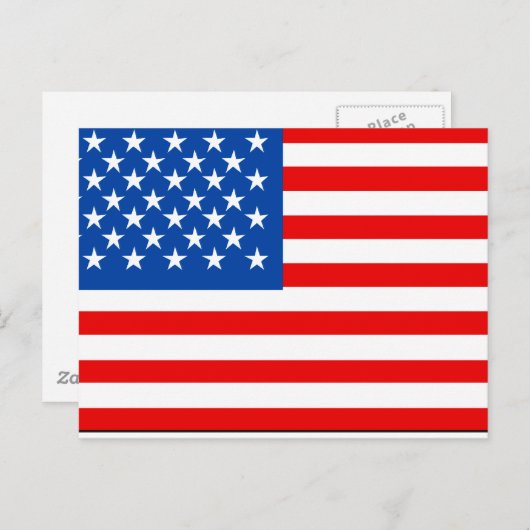 Vlag T-shirts en cadeaus voor de Verenigde Staten Briefkaart (Voorkant / Achterkant)