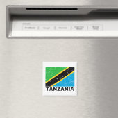 vlag Tanzania Magneet (Insitu (Vaatwasser))