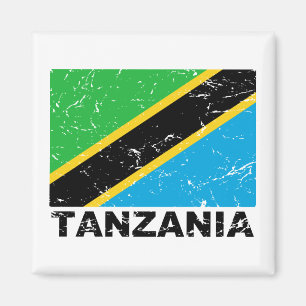 vlag Tanzania Magneet