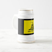 Vlag Tea Party Bierpul (Voorkant links)