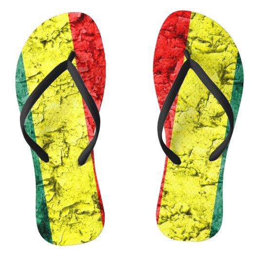 vlag teenslippers (Voetbed)