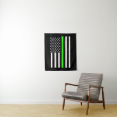 Vlag ter ondersteuning van slijmmeesters wandkleed (In situ)