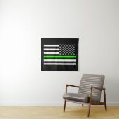 Vlag ter ondersteuning van slijmmeesters wandkleed (In Situ (horizontaal))