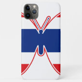 Vlag Thai Butterfly Case-Mate iPhone Case (Achterkant)