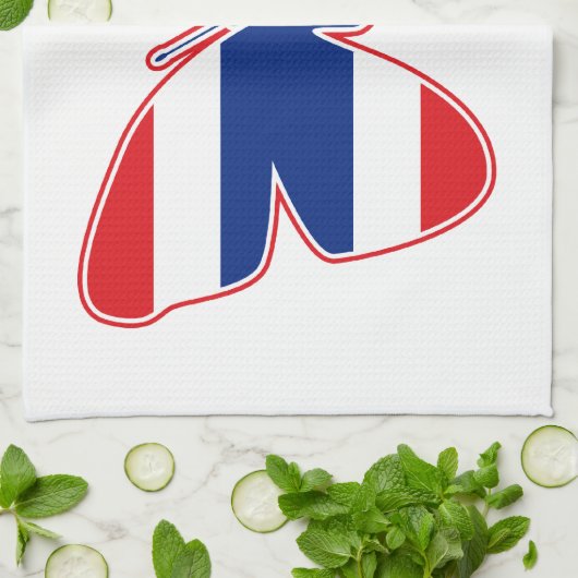 Vlag Thai Butterfly Theedoek (Gevouwen)