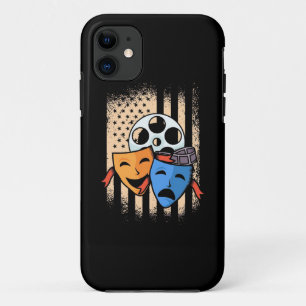 Vlag theater Actor America Case-Mate iPhone Case